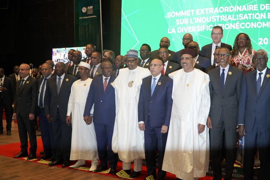African leaders call for faster industrialization during African Union Summit. africa deve